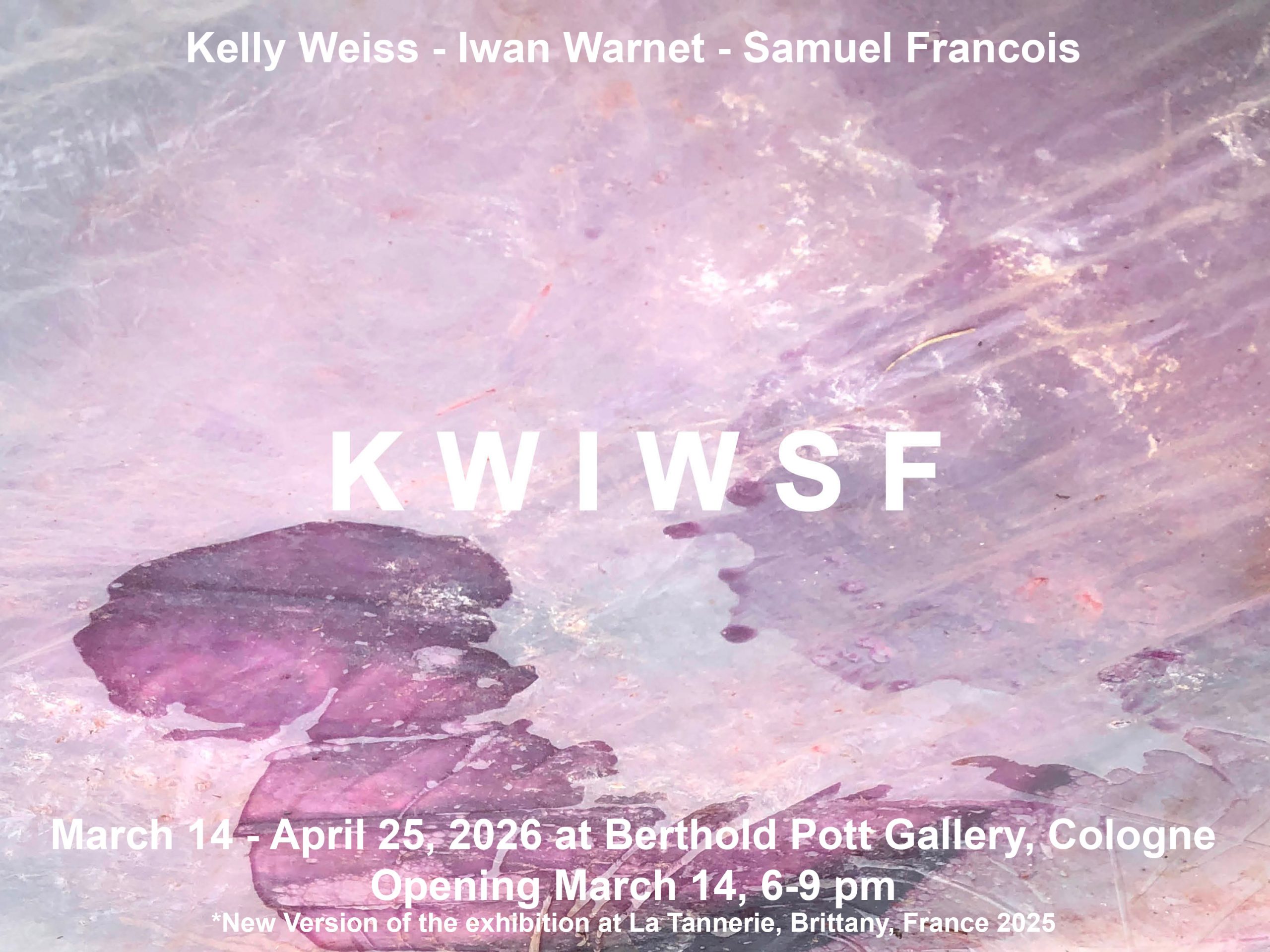 KELLY WEISS, IWAN WARNET, SAMUEL FRANCOIS